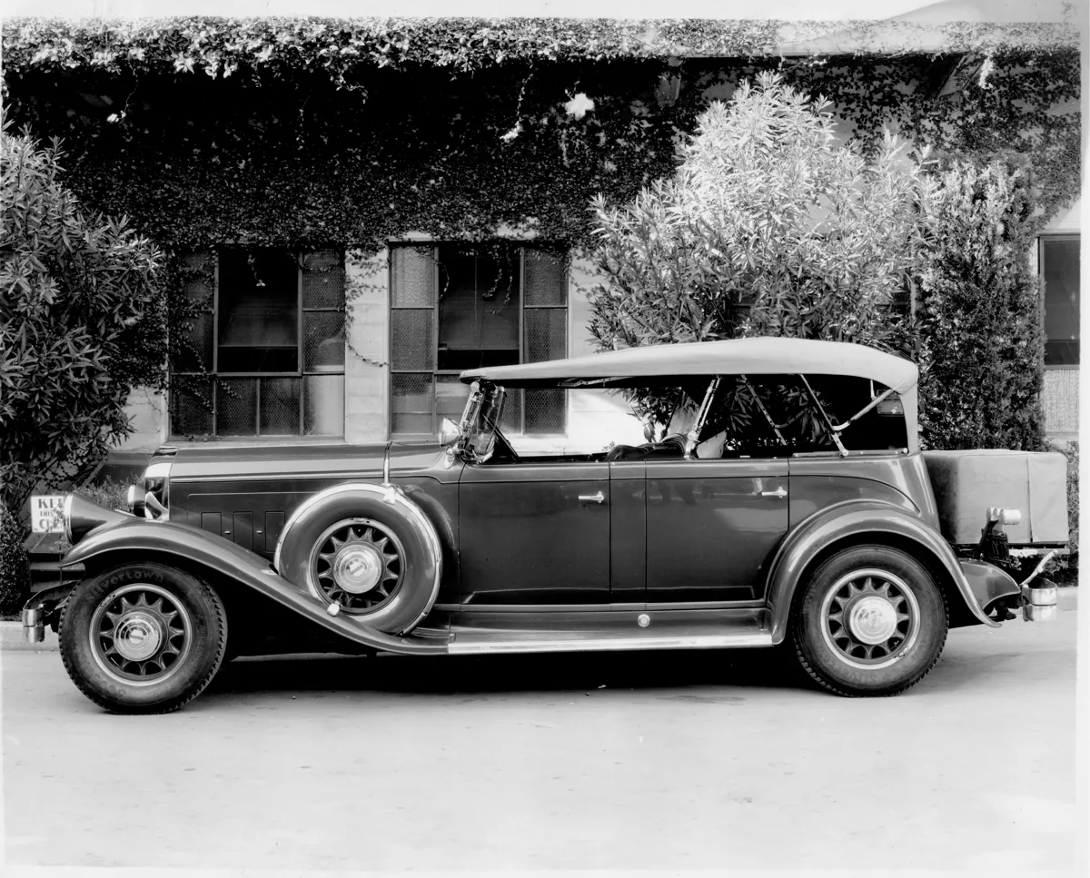 1931 Pierce-Arrow Model 42 dual-cowl phaeton shared on RumbleFeed