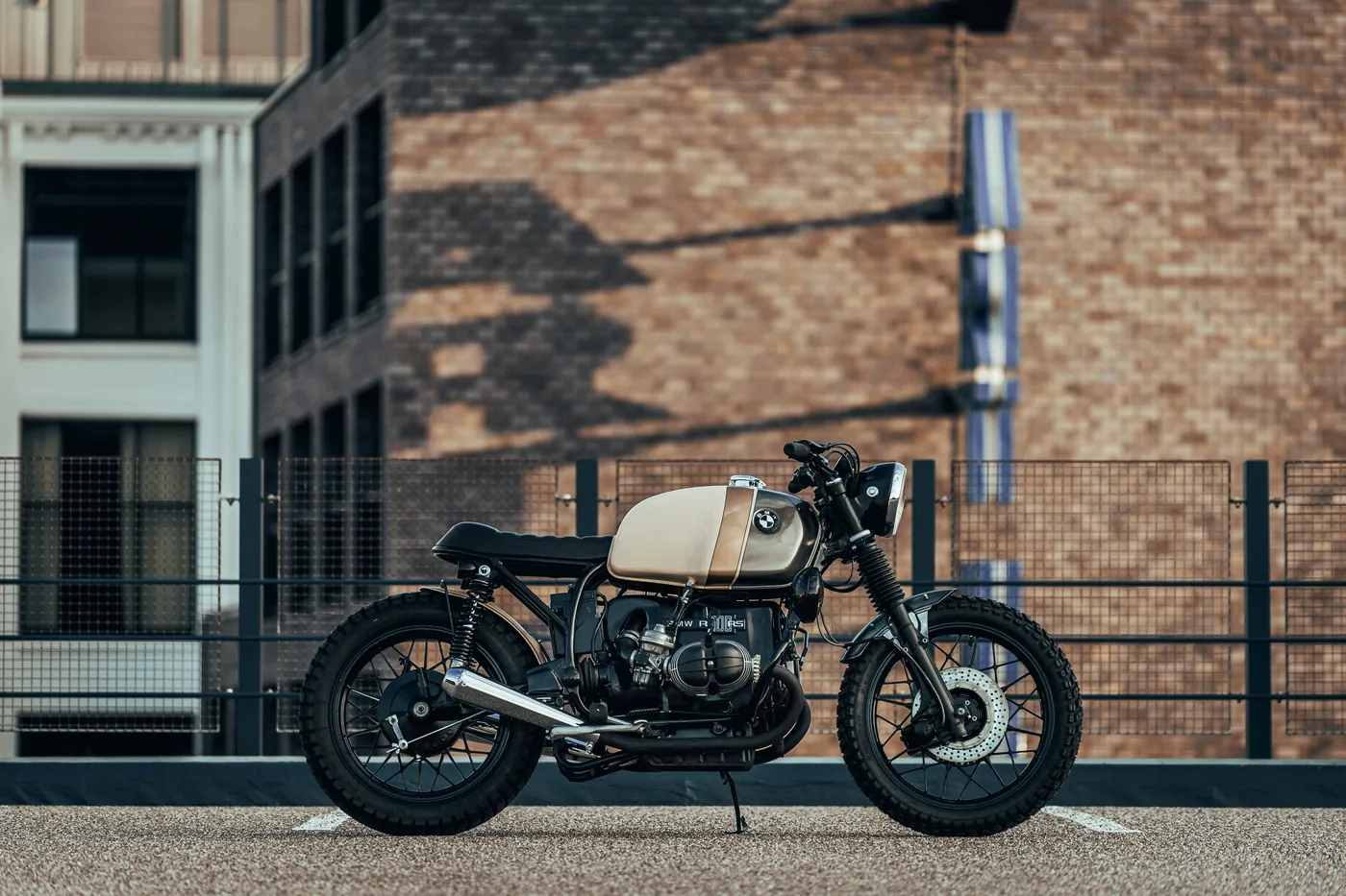 1981 BMW R100 café racer motorcycle