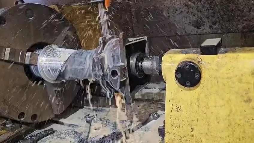 Machine-shop lathe work on a classic car build shared on RumbleFeed