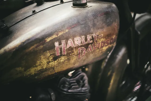 Vintage motorcycle