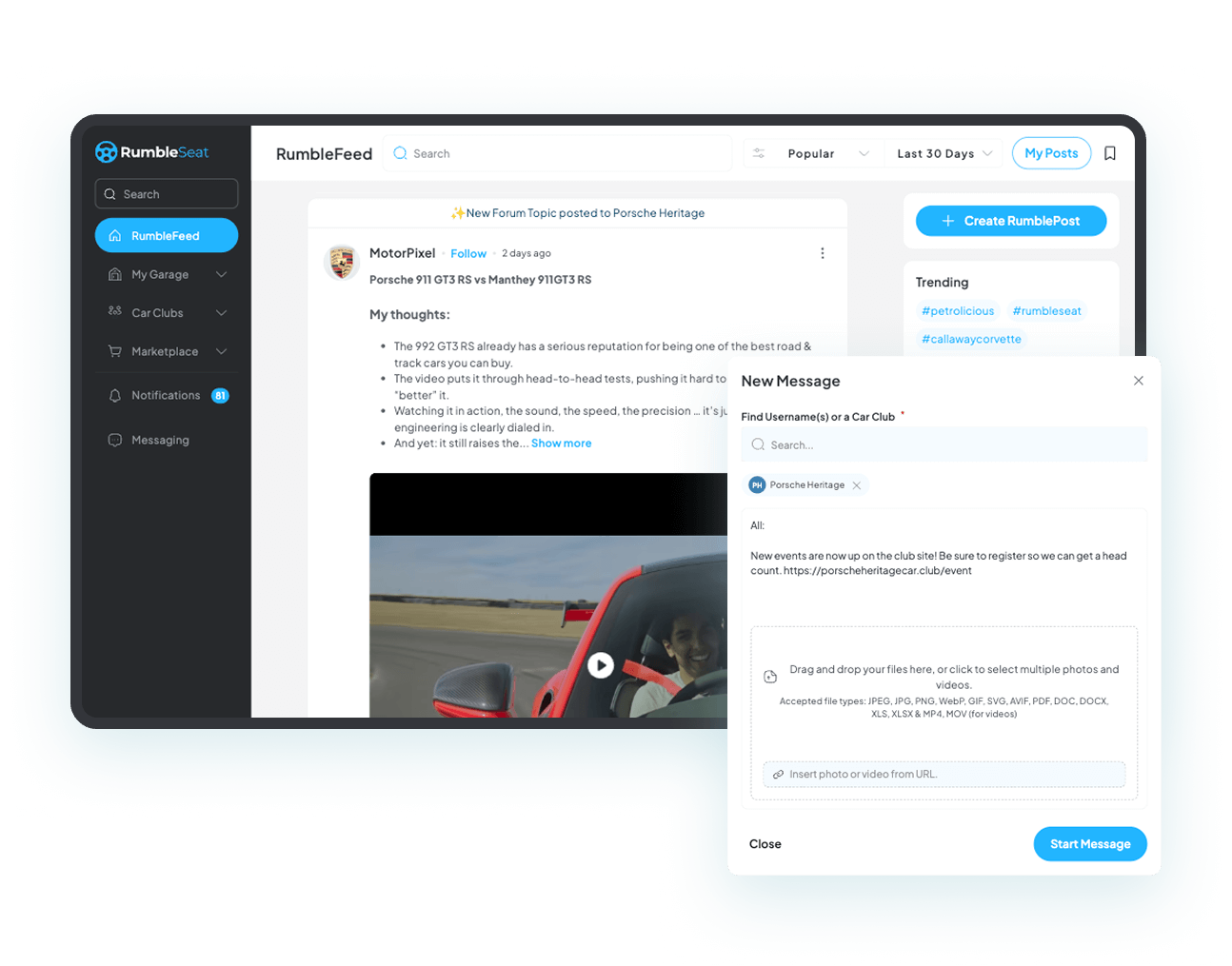 Automotive Social Networking Automotive Social Networking